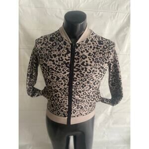 COR by ultracore Leopard Print Long Sleeve Jacket Women’s X-Small #